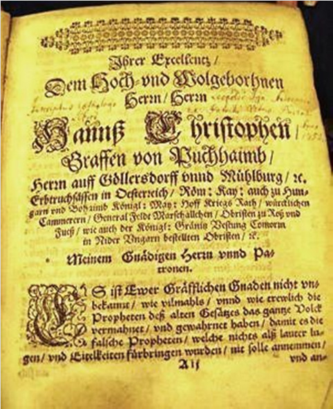 [ ] [Erster und Anderer Theil. Egybekötve]. [Bécs] Gedruckt zu Wienn, 1651. bey Matthaeo Rickhes. 1 t.