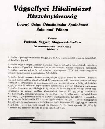 értékét (a vagyondézsma és a vagyonnövekedési adó megállapítása céljából) a pénzügyminisztérium állapította meg, azonban az adatfelvétel hiányossága miatt az intézeteket nagy veszteségek érték.