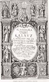 86. Pázmány Péter Kalauza II. kiadásának címlapja (1623) A 17 18.