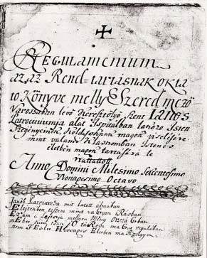 rapította. A hátrahagyott értékeket az inspektor foglalta le és adta át az ispitai bírónak, aki a gazdálkodásról köteles volt írást vezetni. 116.