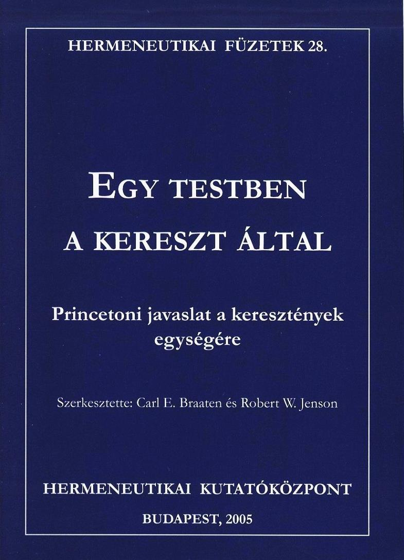 EGY TESTBEN A KERESZT