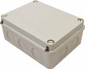 SEGÉANYAGOK Villanyszerelési doboz Elektronikai doboz V1 U94 ABS To -25.