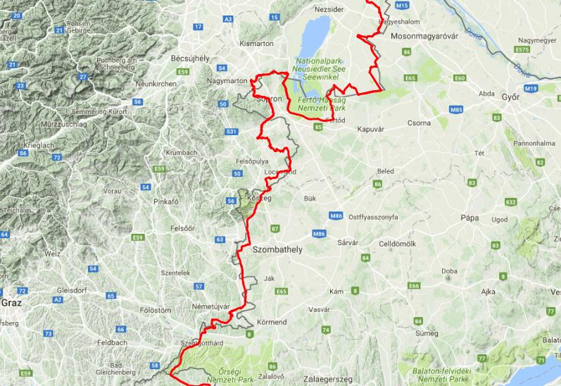 Kerékpáros közlekedés esetében fontos kiemelni az EuroVelo 13-as nemzetközi kerékpárutat, amely az egykori Vasfüggöny nyomvonalán, az ország nyugati határvidékén húzódik.