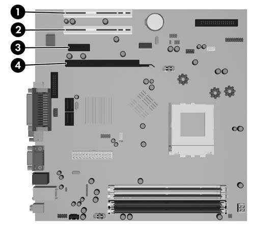 A bővítőkártyák behelyezése és eltávolítása A számítógépben két szabványos, alacsony profilú PCI bővítőhely található, melyekbe legfeljebb 17,46 cm hosszúságú bővítőkártyák illeszthetők.