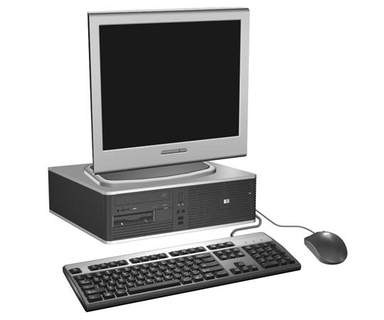1 A termék jellemzői Általános konfigurációs jellemzők A HP Compaq kisméretű számítógép felszereltsége a típustól függően változhat.