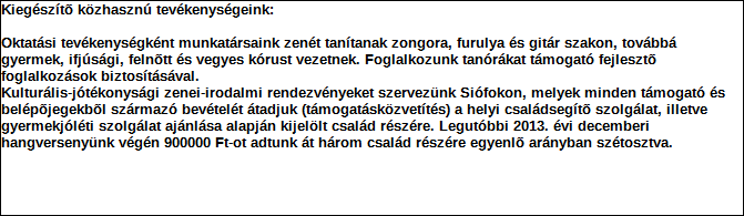 1. Szervezet azonosító adatai 1.1 Név 1.2 Székhely Irányítószám: 8 6 7 4 Település: Nágocs Közterület neve: Ady Endre Közterület jellege: utca Házszám: Lépcsőház: Emelet: Ajtó: 11. 1.3 Bejegyző határozat száma: 1 2.