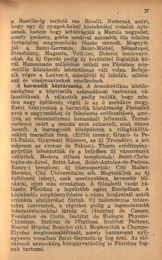 a Bastille-ig terjedő rue Rivolit.
