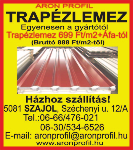 Terjeszti: Hírös Modul Kft.