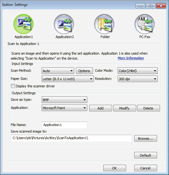 ACTKEY SEGÉDPROGRAM Az ActKey segédprogram csak a Windows rendszert támogatja. A számítógépre telepítenie kell a lapolvasó-illesztőprogramot.