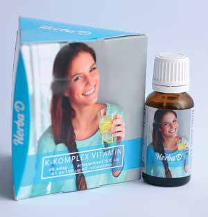 Termékleírás ÚJ 60 adag, adagonként 500 µg K1 vitamint és 100 µg a K2 vitamin bioaktív MK7-es változatát tartalmazza.
