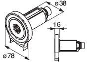 B 07/05 Rugó 1,8 mm-es huzalból (balos, piros jelöléssel) ALKALMAZHATÓ A 38 ÉS 45 MM-ES ROLETTACSÖVEKHEZ AJÁNLOTT AZ RL.220.145.