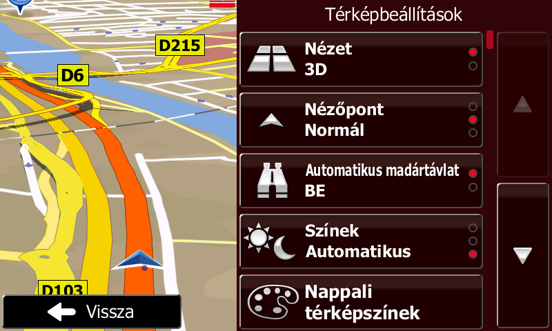 4 Felhasználói profilok Ha a(z) Fiat Punto AVN segítségével egynél több járművezető navigál, a felhasználói profilok alapján a szoftver emlékezni fog a beállításokra.