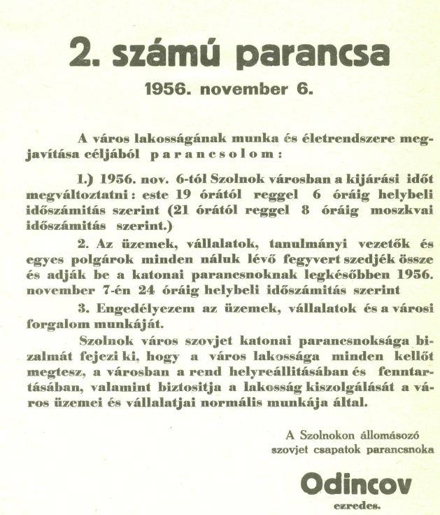 Forrás: Cseh Géza: A Damjanich Rádió hullámhosszán. Szolnok, 2003. 9. A források tükrében válaszolj az alábbi kérdésekre! (6 pont) A) Mivel indokolta a Kádár-kormány a szovjet csapatok beavatkozását?