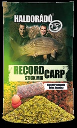 Válassza ki kedvenc nagyhalas feeder etetőanyagát, válasszon ízben hozzá passzoló Record Carp Stick