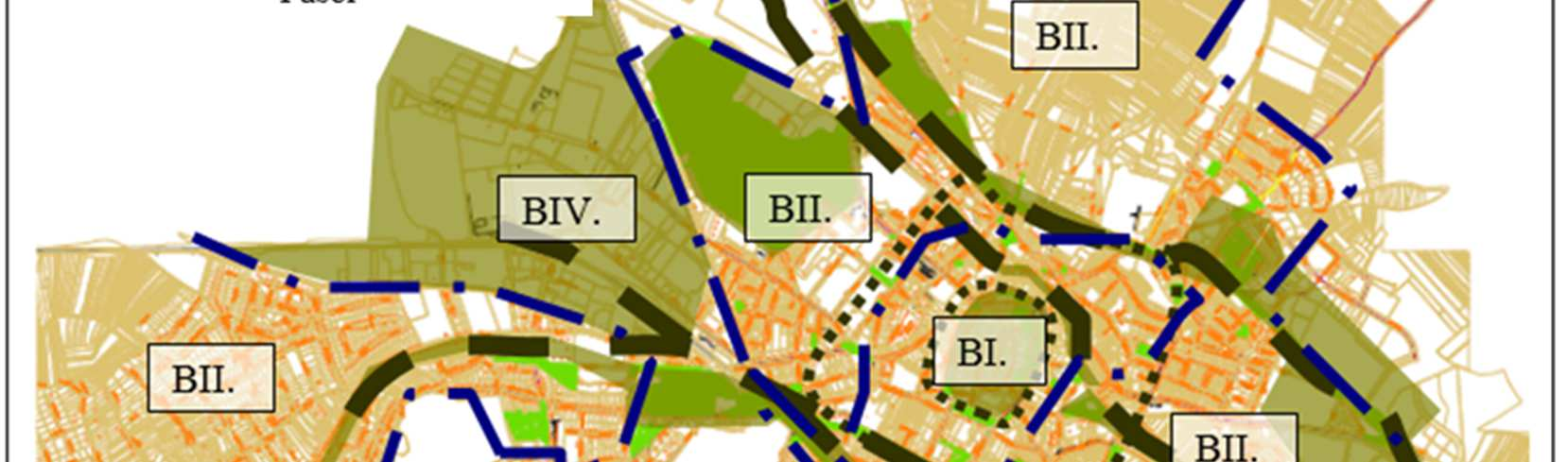 3.2. A belterületi zöldfelületi rendszer általános jellemzése 20.