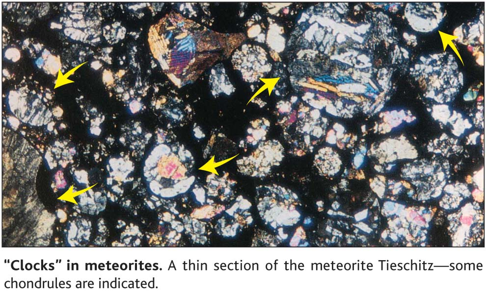 A class of meteorites called chondrites shows such composition, which are thought to be the most primitive remaining solar system material.