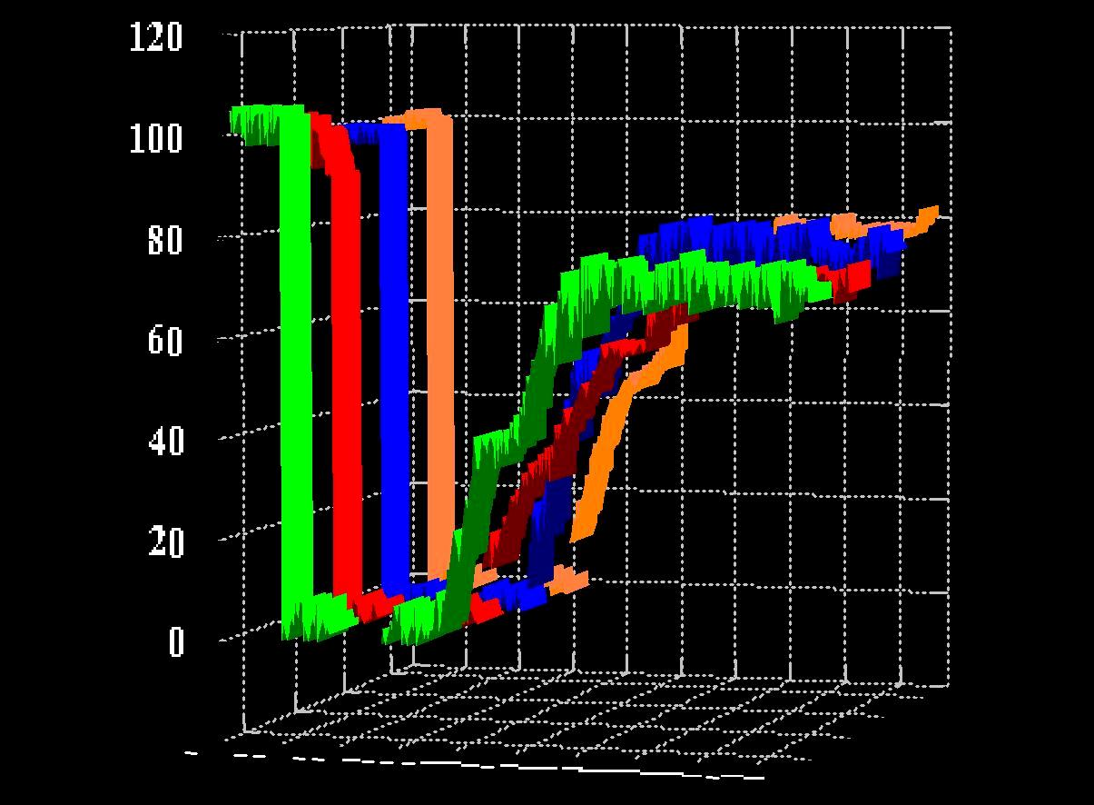 Plató maximum (PM): A reperfúziós áramlási görbe karakterét vizsgálva látható, hogy egy meredek emelkedést követően az áramlás normalizálódik, csak lassan emelkedik.