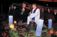 és ellátogattak a Szent István templom melletti parkba.