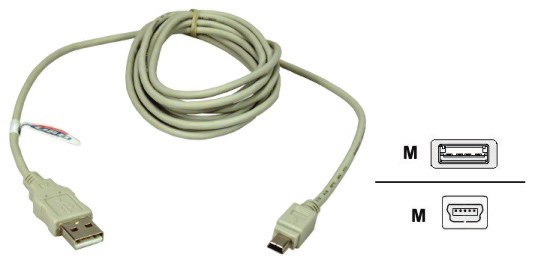 A LOGSYS fejlesztő kábel tipikus használati módja a 3-1. ábrán látható. 3-1. ábra: A LOGSYS fejlesztő kábel használata.