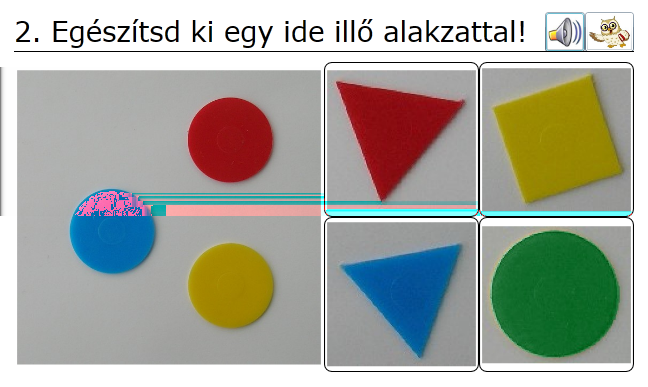 kiválasztania a játékosnak. A játék rögtön véget ér amint a játékos rákattint egy képre. Lásd: 2.5 ábra.