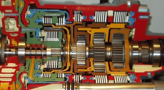 Lamellás tengelykapcsoló automata váltó Hidraulikusan működtetett lemezes
