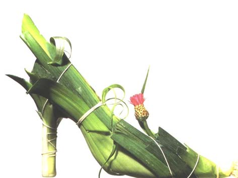 1. ábra. Fantázia divatcipő 1 A cipő típusa, rendeltetése szintén meghatározó a díszítések szempontjából. Pl.
