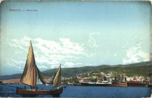 Trieste, Triest v on