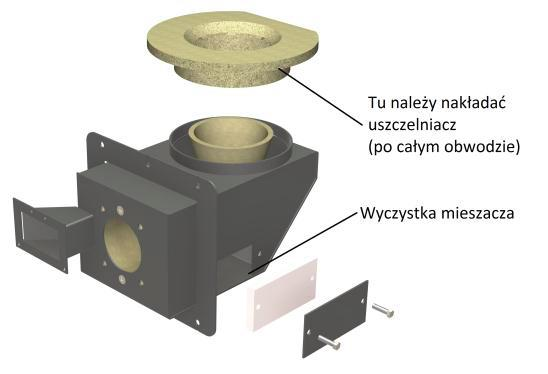 kémlelőnyílást, és a burkolatot helyezze vissza a helyére. A hőcserélő belső felületének tisztításán kívül a füstjárat, valamint a kéményt a füstjárattal összekötő csatorna kitisztítása is szükséges.