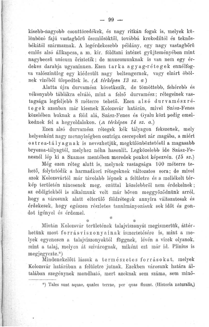 - 99 kisebb-nagyobb csonttöredékek, és nagy ritkán fogak is, melyek különböző fajú vastagbőrű ősemlősöktől, továbbá krokodiltól ós teknősbékától származnak.