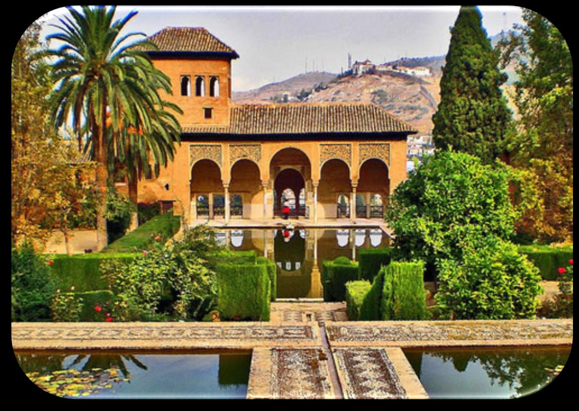 Az Alhambra, és a Generalife, és az Albicín városrész