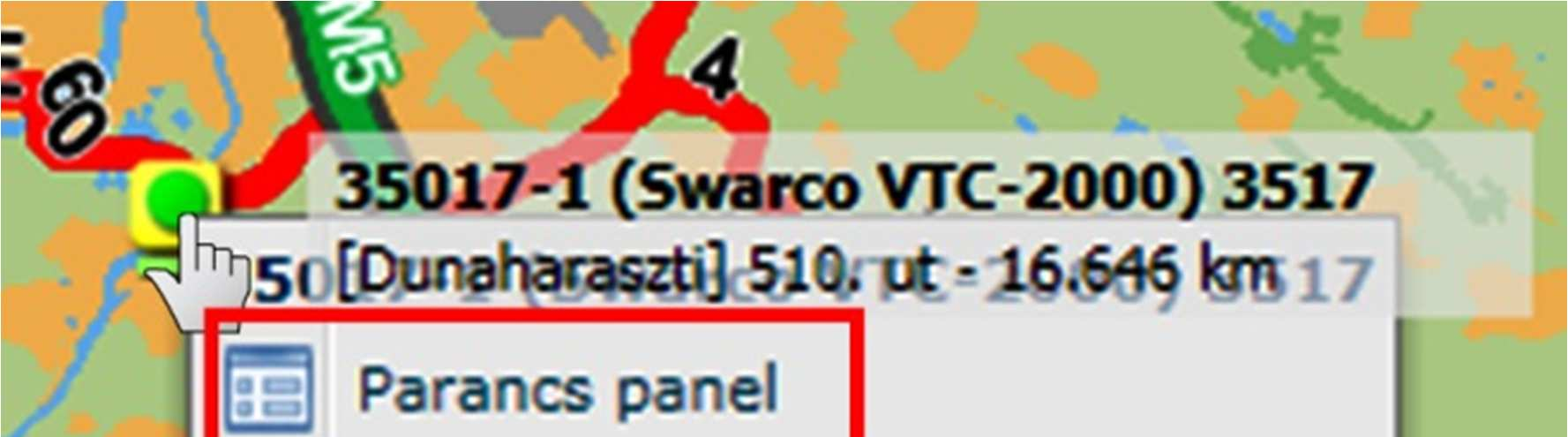 2. ábra: UTOPIA mint távfelügyelet Az ábrán is látható, mivel az intelligencia az agy a berendezésben van, így a felhasználói parancs is oda irányul.