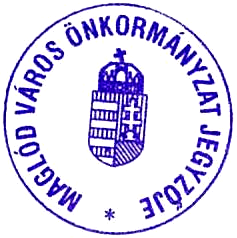 ELŐTERJESZTÉS Maglód Város Önkormányzat Képviselő-testületének 2016. szeptember 22-ei ülésére 9.