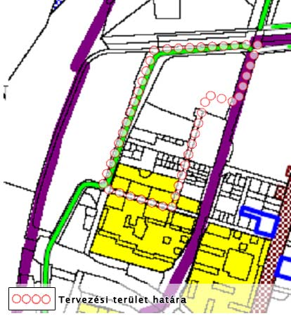 városkép szempontjából kiemelt terület, melynek a tervezett gyalogos sétánytól északra eső része régészetileg védett terület.