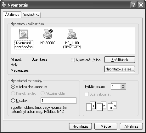 Információ és kommunikáció OLDALAK NYOMTATÁSA Lehetőségünk van az egyes weboldalak nyomtatására is. Ehhez adjuk ki a Fájl menü Nyomtatás parancsát.