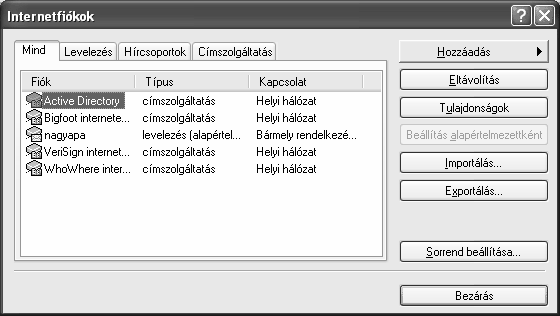 LEVELEZÉSSEL KAPCSOLATOS BEÁLLÍTÁSOK LEVELEZŐSZERVER ÉS POSTAFIÓK BEÁLLÍTÁSA Az Outlook Expressben történő levelezéshez be kell állítanunk a levelezőszerver és