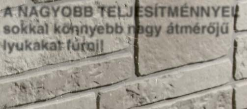 Hosszabb oldalfogantyú sokkal stabilabb fogás DS 14 /18DBL2 DV 14 /18DBL2