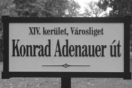 IM PLENUM Kompakt KONRAD ADENAUER ÉS EURÓPA ÜNNEPÉLYES MELLSZOBOR- ÉS ÚTAVATÁS BUDAPESTEN KONRAD ADENAUER, AZ ELSŐ NÉMET SZÖVETSÉGI KANCELLÁR TISZTELETÉRE 2015.