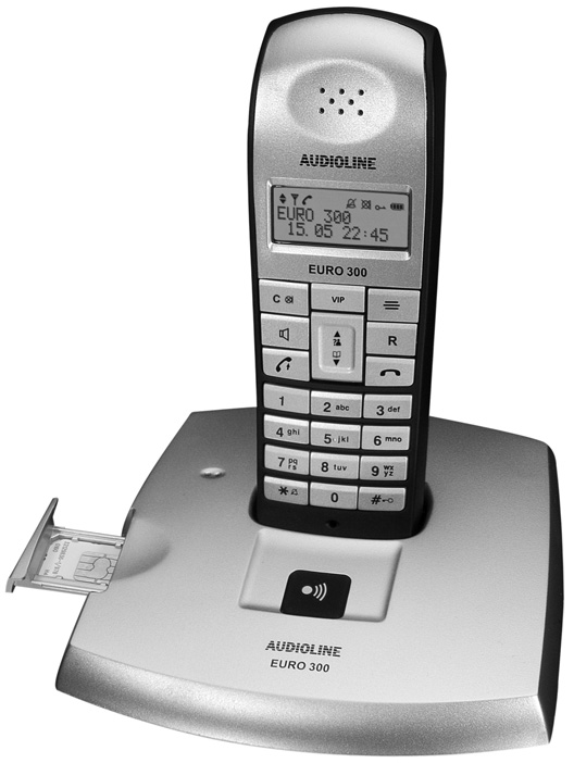 Vezeték nélküli DECT telefon