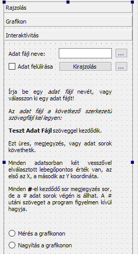 A Ctrl gombot nyomva tartva kattintsunk rá mindegyik widgetre, majd továbbra is lenyomva tartva a Ctrl-t, húzzuk rá a kijelölt elemek másolatát a jobb oldalra!