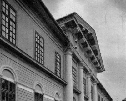 Boda Miklós: Az Erzsébet Tudományegyetem Könyvtára Balogh Károly 2. kép Balogh Rudolf fotója a Klimo Könyvtár épületéről a Magyar Művészet 1929/8.