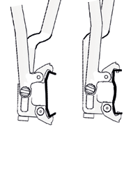 Position the upper edges of the module on the bearings premounted on the Windsafe sheets. Fastening of the modules Bend the lug of the Windsafe metal sheets around the module frame using your finger.