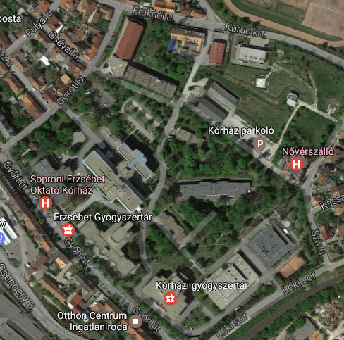 Napelemes rendszer kiépítése a Soproni Gyógyközpont épületein Tender tervdokumentáció 3.3 A rendszer általános felépítése A kórház épületeire tervezett kiserőműben az energiát, az I.