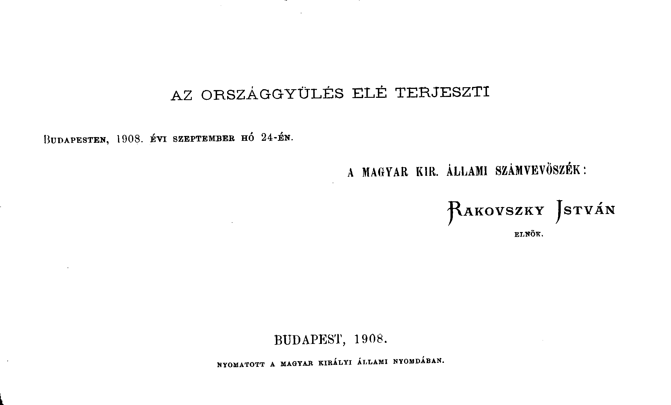 A MAGYAR SZET KOROA ORSZÁGAIAK