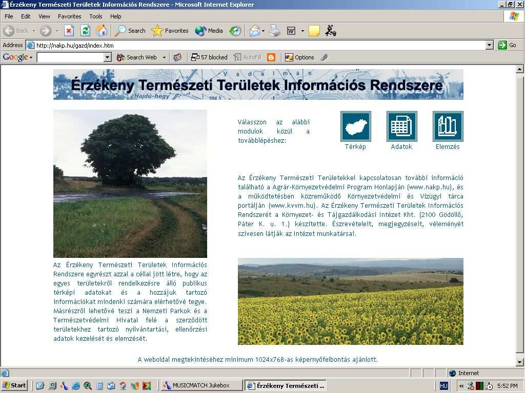 frissítést jelentene, amikor új területek csatlakoznak a programhoz. A szerződésekhez tartozó ellenőrzés és monitoring naplózása pedig folyamatosan történhet. 4.2.3.1 A publikus térképi modul 26.