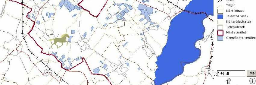 a területről készült légifotót, a terület 1 : 100.000-es és 1 : 10.000-es topográfiai térképét.