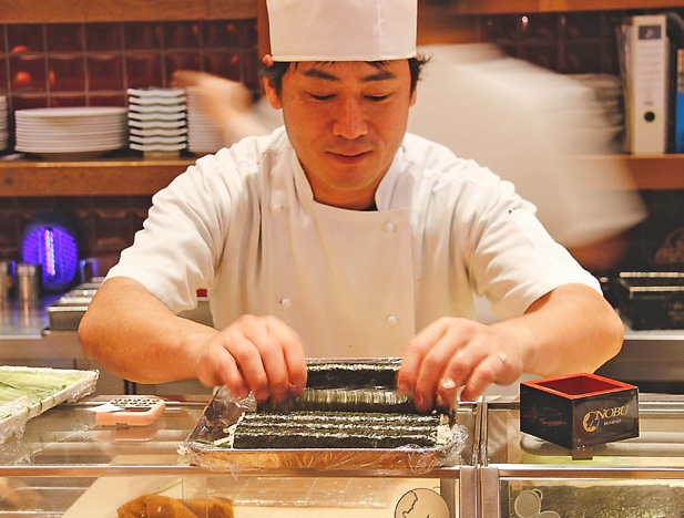 Chef Nobuyuki Matsuhisa új stílusú japán konyhája az egyik legkeresettebb kulináris élmény a világon.