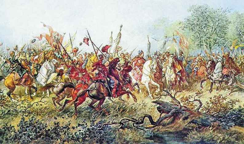 17.. A nemzeti-felszabadító harc kibontakozása 1648 1649-ben partján állomásozó Stefan Potockij ellen. Nem sokkal később megérkezett ide Hmelnickij is, aki körülzárta a lengyel egységeket.