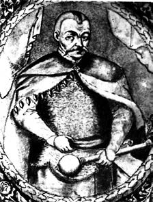 21.. Katonai-politikai események 1654 1657-ben B. Hmelnickij Sz. Velicsko krónikájának illusztrációján. 1720. Ismeretlen szerző alkotása T. Sevcsenko: B. Hmelnickij halála.