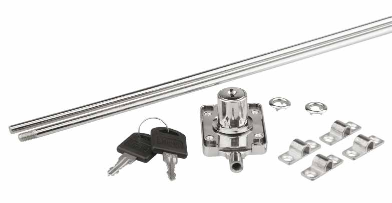 korpuszba, 2 db kulcs TARTOZÉK RÚD 284872 12 mm 1 mm rúd