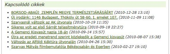 Kapcsolódó cikkek: Nagyon ajánlott átnézni! Ha bármilyen változás van az útvonalban, azt általában cikként közöljük.